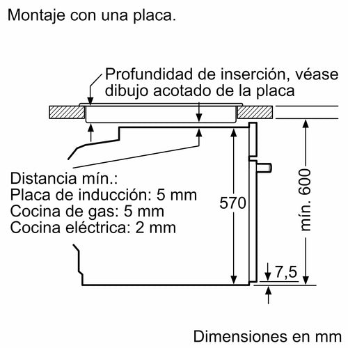HORNO BALAY 3HB513CN3 71L MULTI CRIST NEGRO
