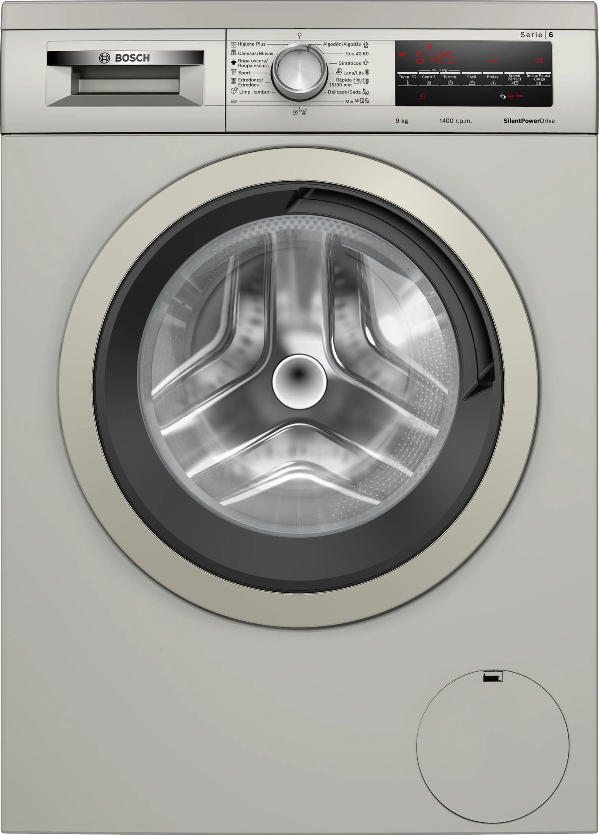 LVD. BOSCH WUU28T6KES 9K 1400R DSP INOX