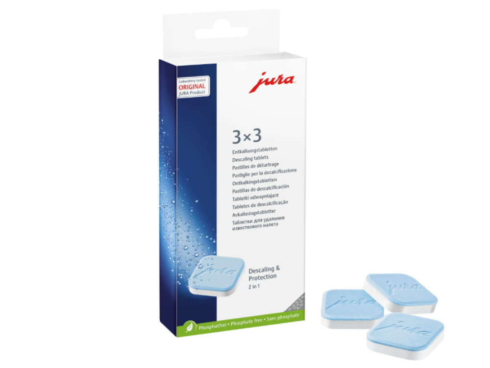ACC. JURA PASTILLAS DESCAL 2 FASES 3X3U 61848