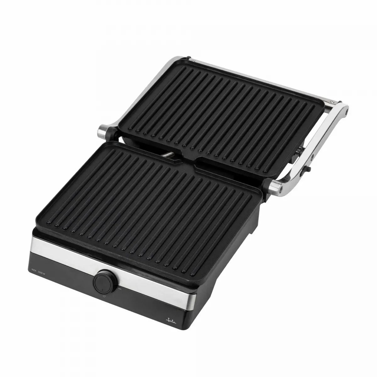 GRILL JATA JEGR1596 2000W 180º 29X23,6C RAYAS INOX