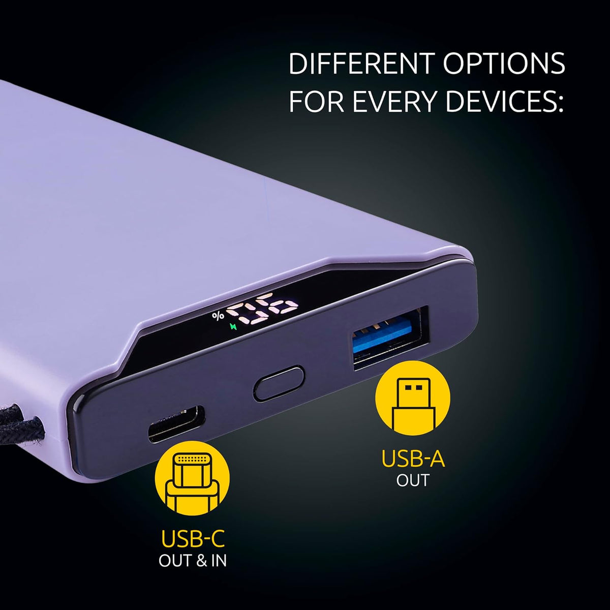 POWERBANK INTENSO F 10K PURPLE