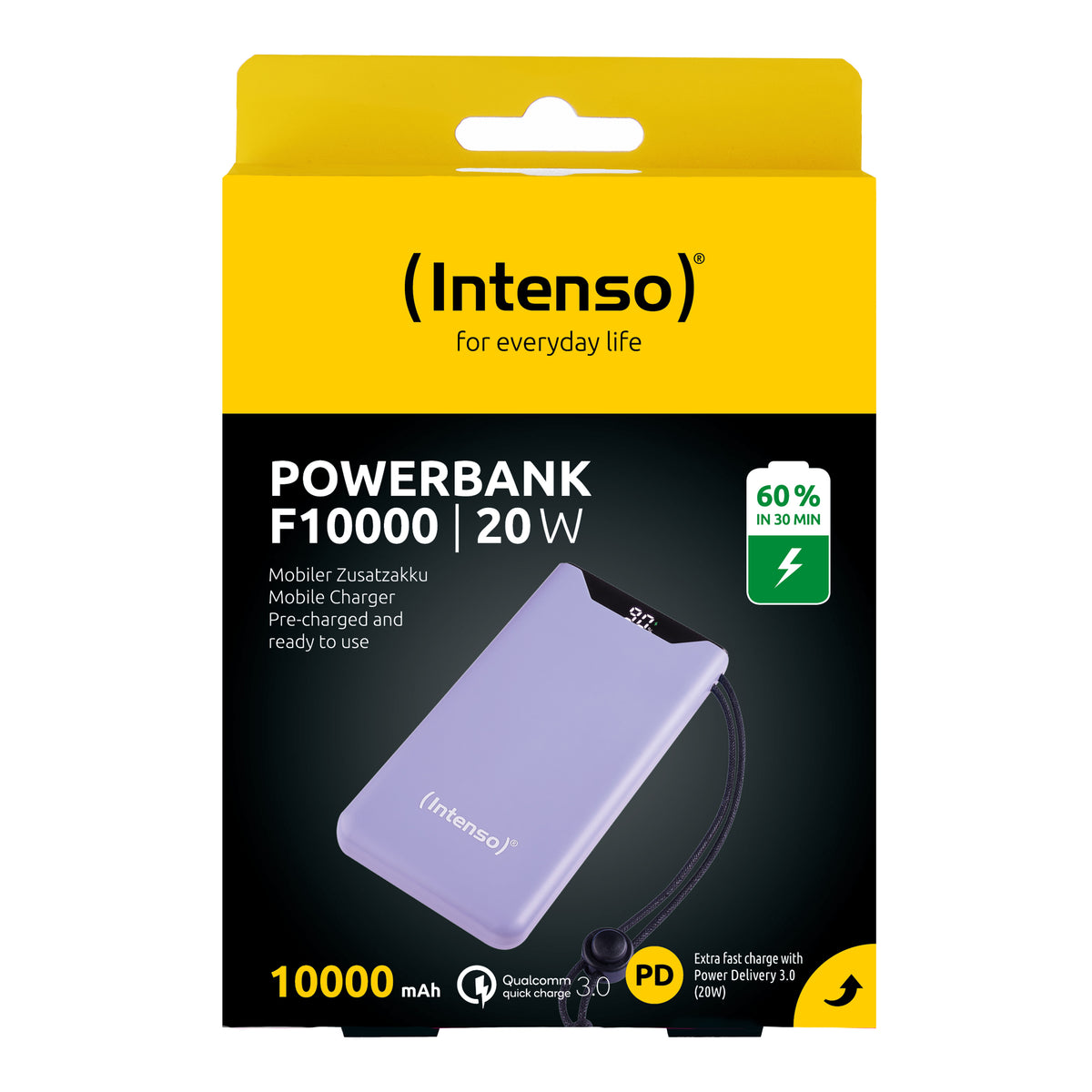 POWERBANK INTENSO F 10K PURPLE