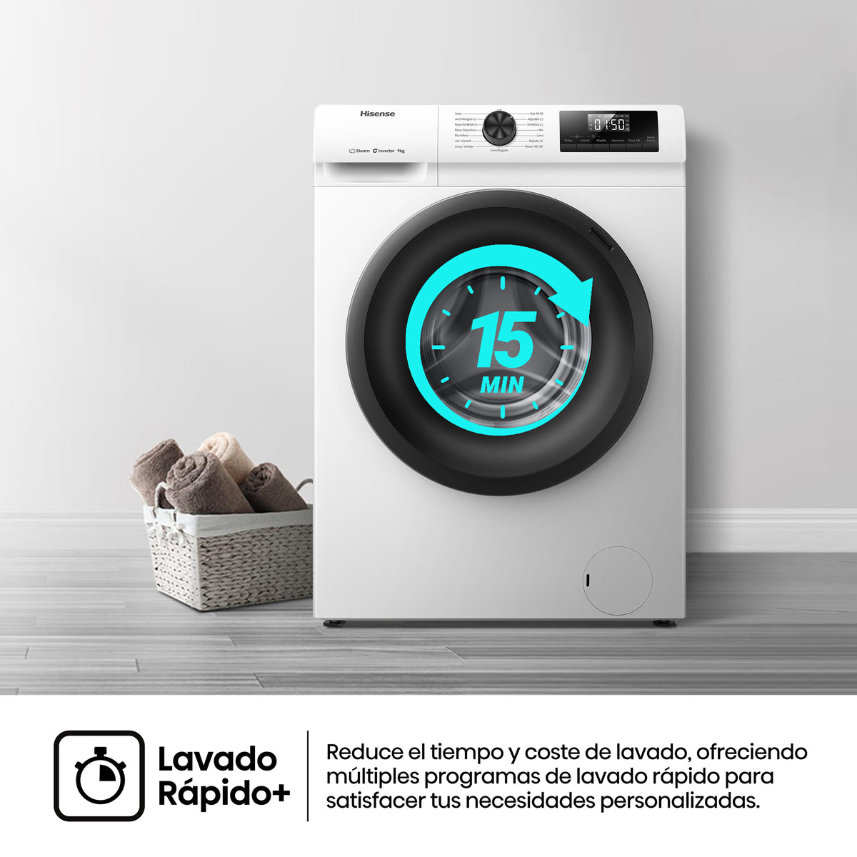 LVD. HISENSE WF1Q9041BW 9K 1400R BCA