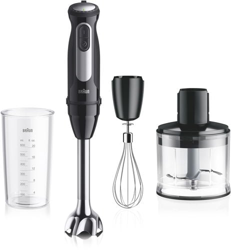 BATID. BRAUN MQ55236MBK 1000W C/A PIE INOX 25V N/I