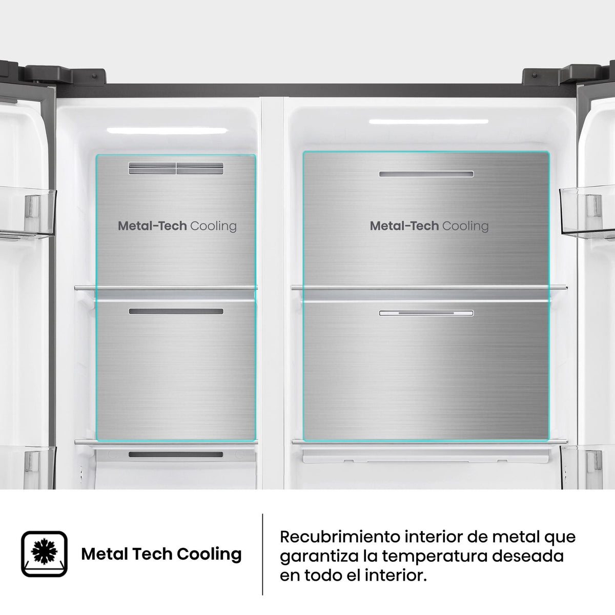 Hisense RS3P538NAIE – Multi-Air Flow