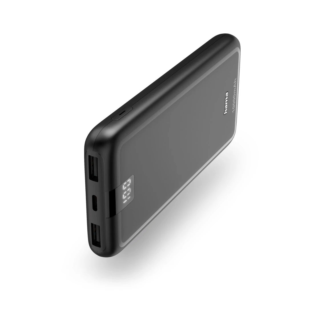 POWERBANK HAMA 00201709 LED10 10K ANTRACITA