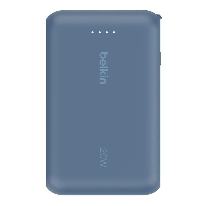 POWERBANK BELKIN 10K CABLE INTEGRADO USB C 20W AZ