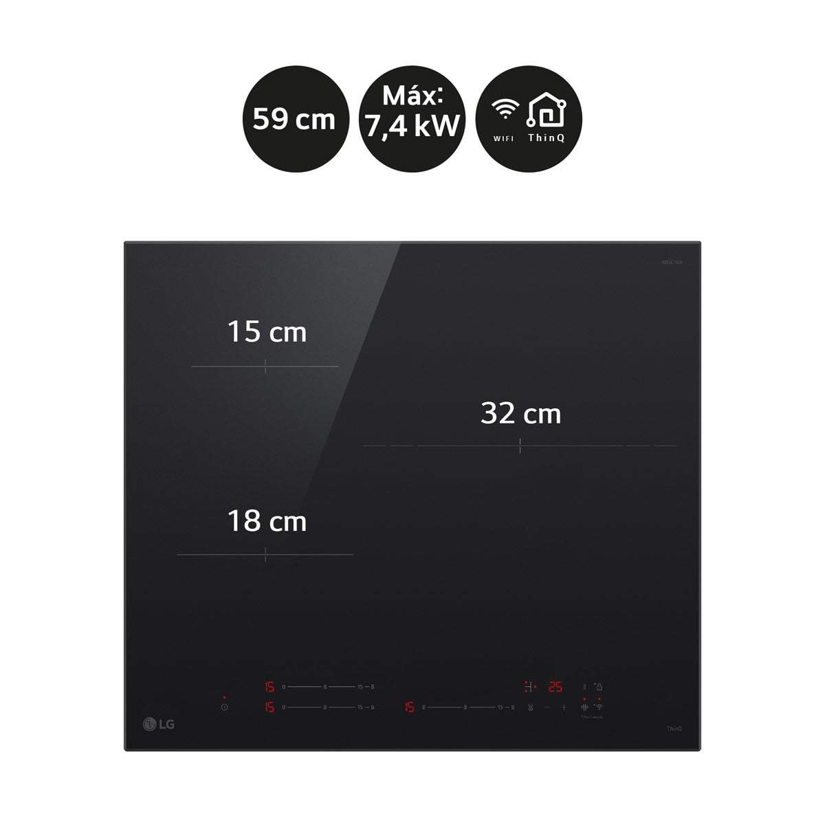 ENCIM. LG CI5Z2421BN 3F IND 32CM SLIDER