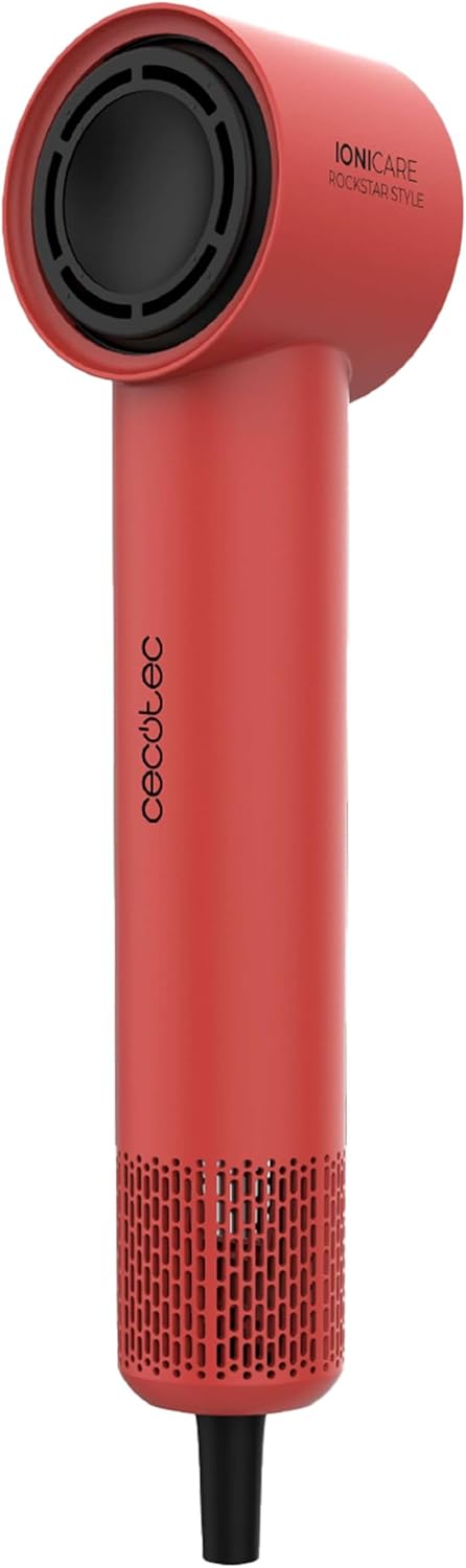 SECADOR CECOTEC IONICARE ROCKSTAR STYLE RED 100839