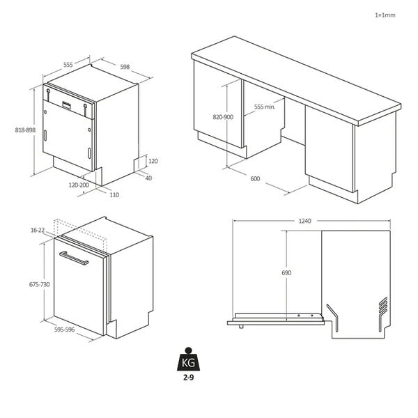LVJ. HAIER XI4C4S0SB 10P 44dBA INT