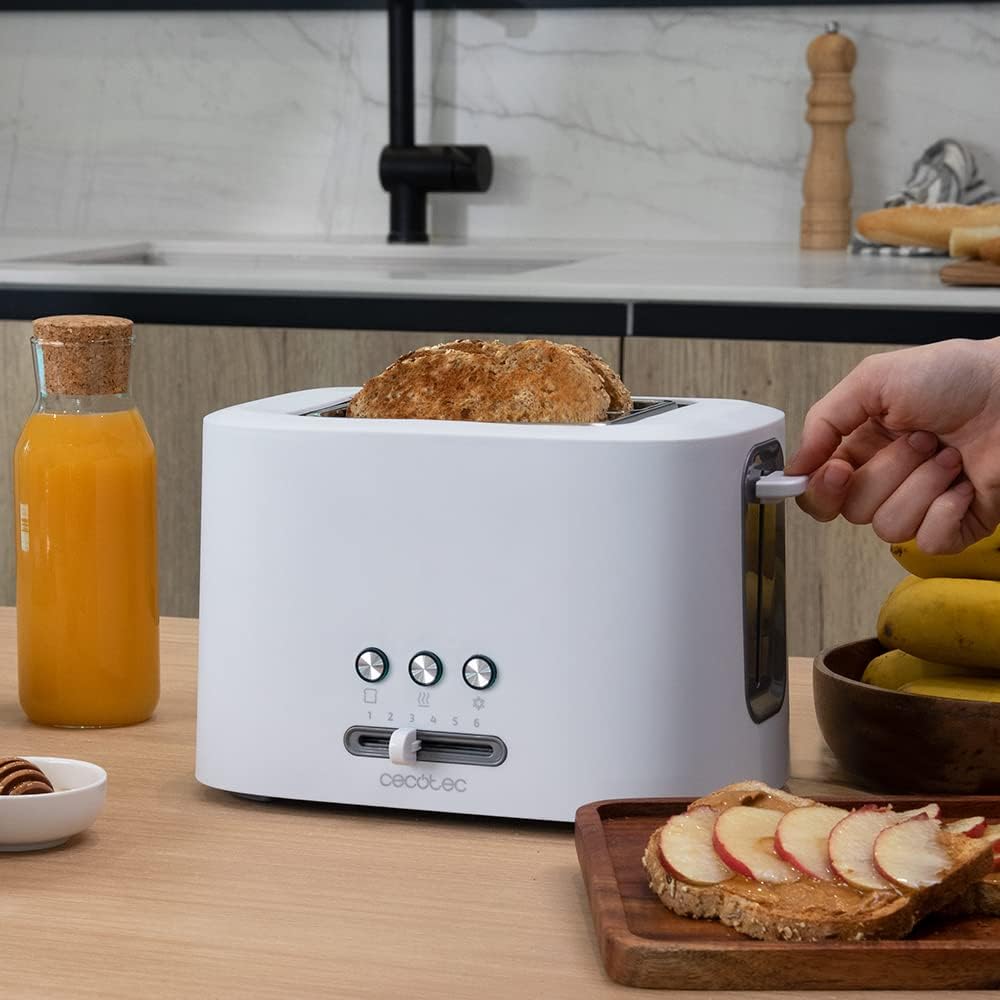 TOST. CECOTEC TOAST&TASTE 9000 2R CORTO BCO 3188