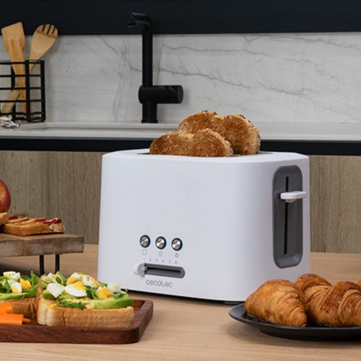 TOST. CECOTEC TOAST&TASTE 9000 2R CORTO BCO 3188