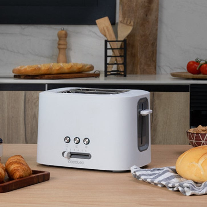 TOST. CECOTEC TOAST&TASTE 9000 2R CORTO BCO 3188