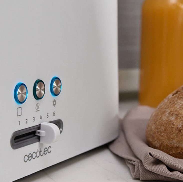 TOST. CECOTEC TOAST&TASTE 9000 2R CORTO BCO 3188