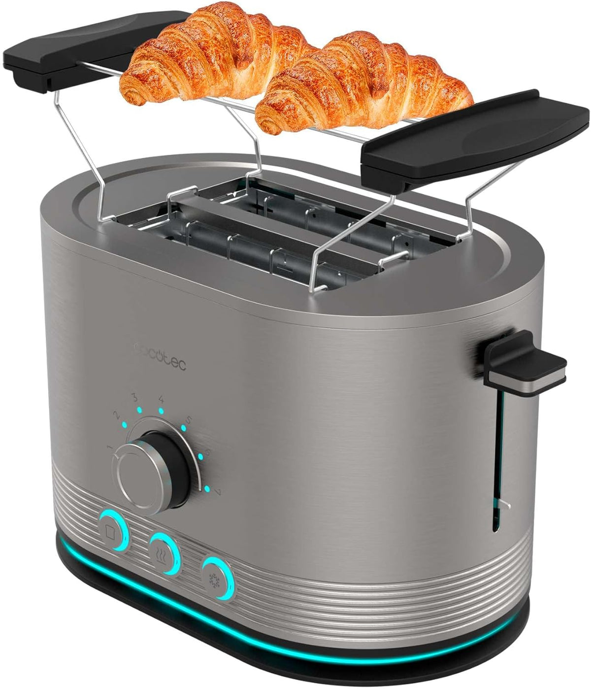 TOST. CECOTEC SHINE&TOAST 2R CORTO INOX 850W 3285