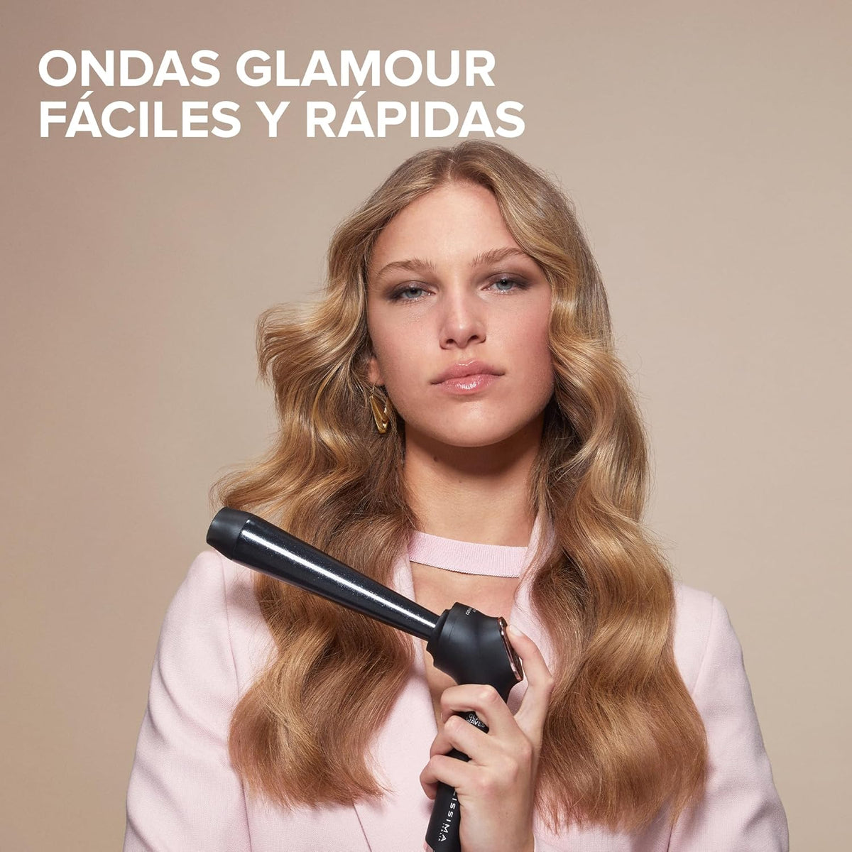 RIZADOR BELLISSIMA GLAM WAVESCONICA CERAMICA QUERA