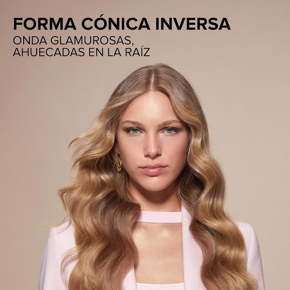 RIZADOR BELLISSIMA GLAM WAVESCONICA CERAMICA QUERA