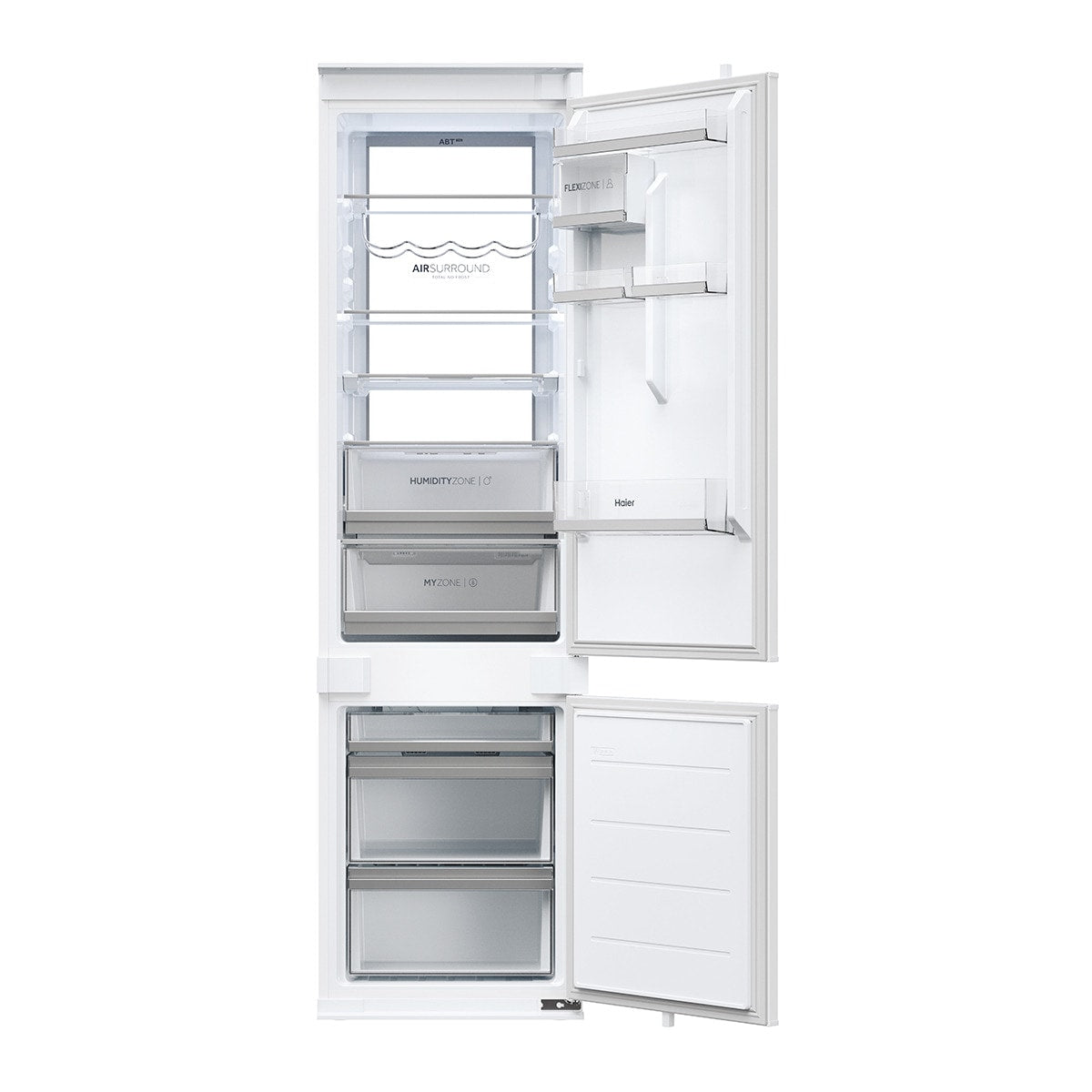 Vista adicional del frigorífico combi integrable Haier HBW7519C, imagen 2 de la galería