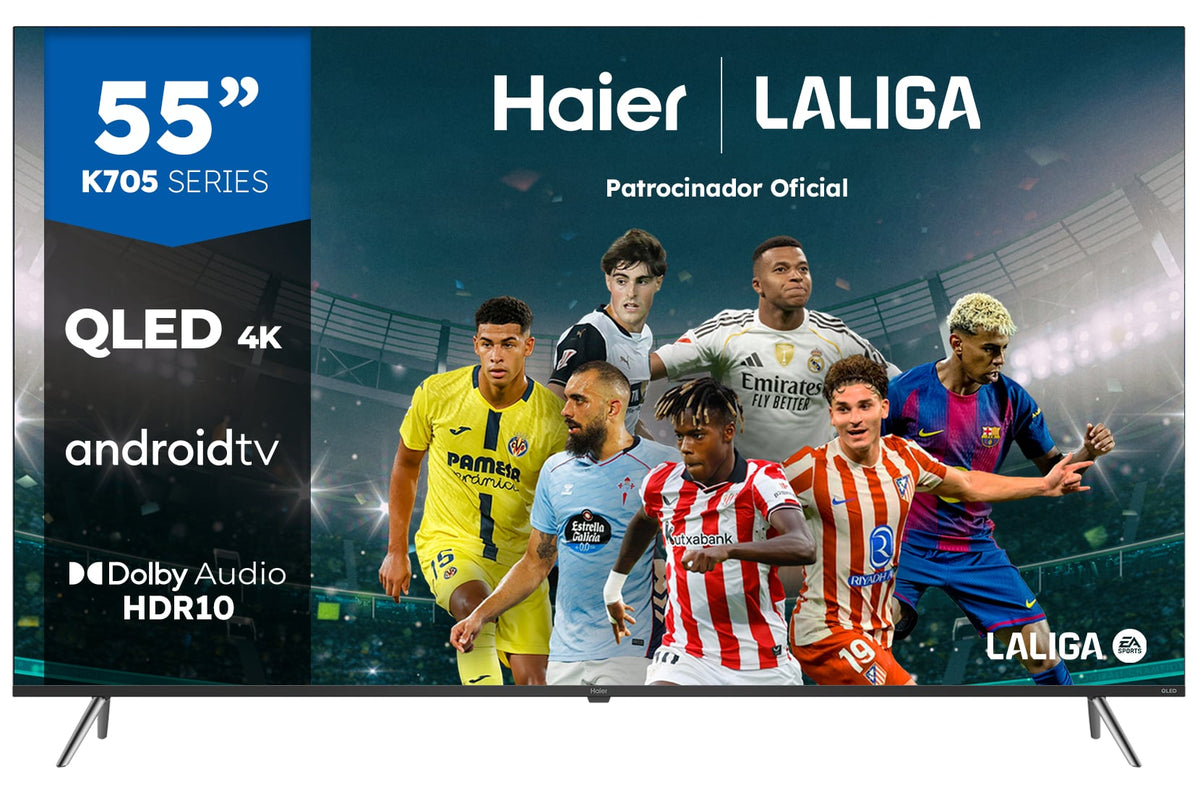TV HAIER 55" H55K705UG UHD QLED ANDROIDTV BT HDR10