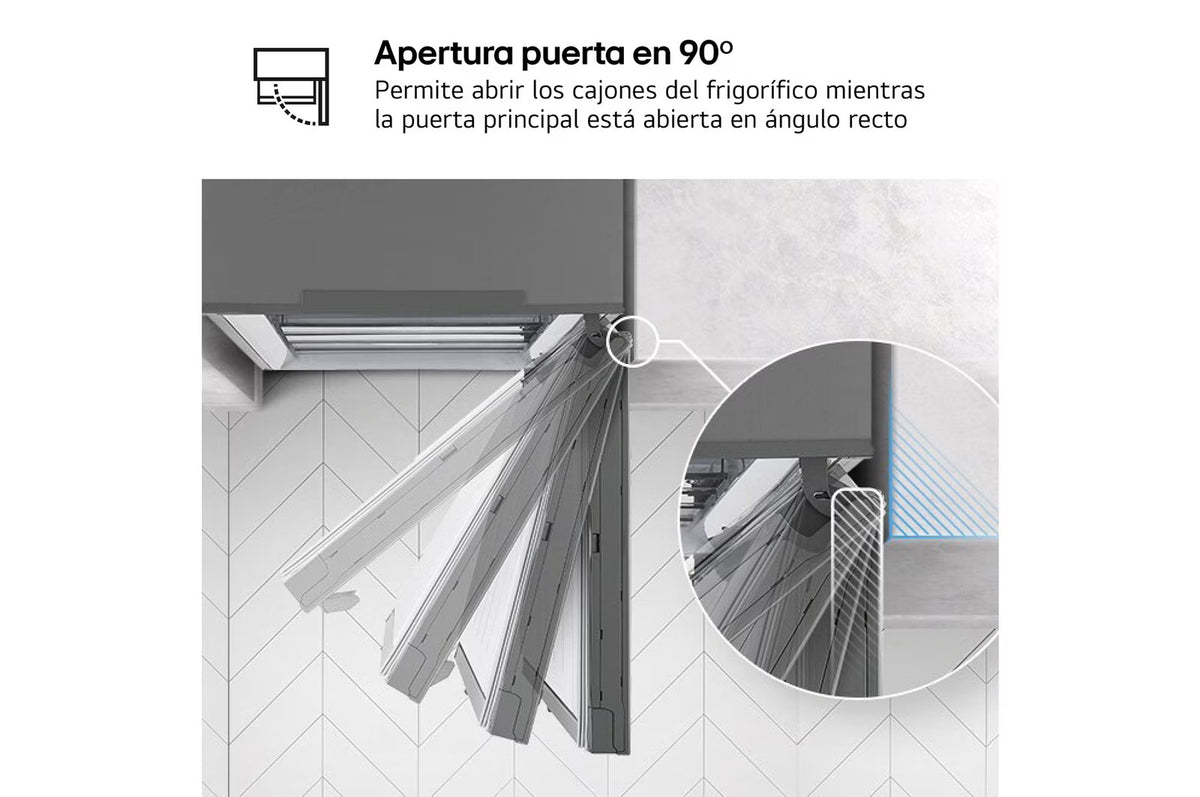 Frigorífico combi LG GTFN256SER, imagen complementaria 9