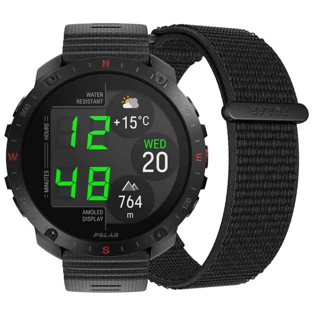 SMARTWATCH POLAR GRIT X2 PRO BLK/BLK W/BLK H&L