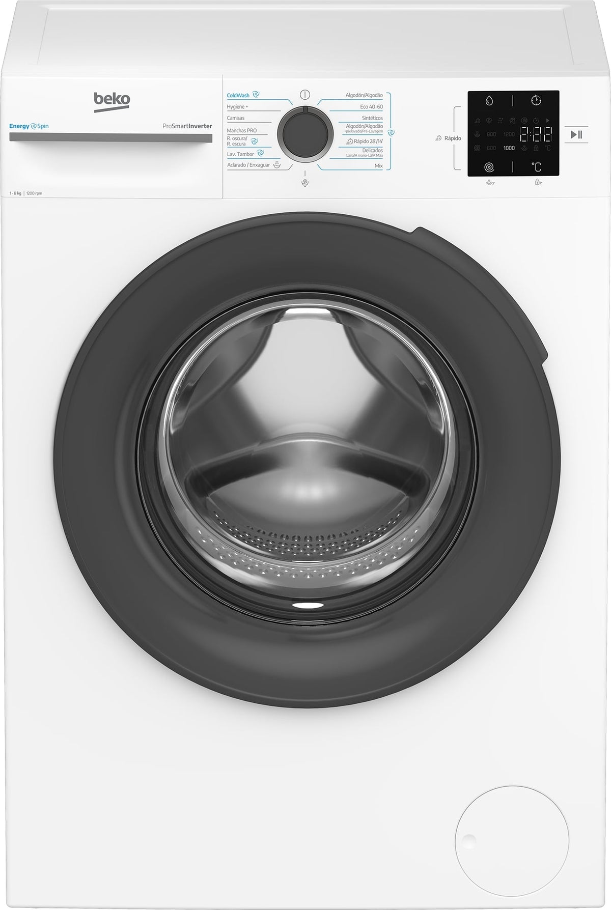 LVD. BEKO VBM3WFT38213WA 8K 1200R DSP ENERGYSPIN