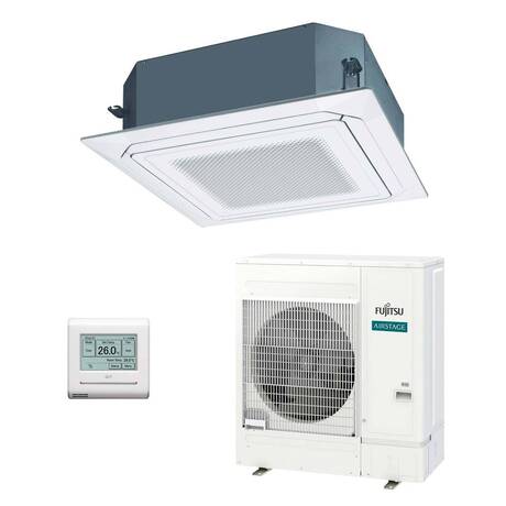 ACON.CASSET FUJITSU AUY140TKA TRIF WH A++/A+ 80X80