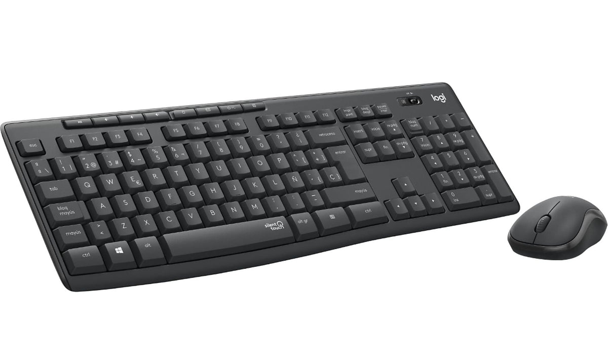 TECLADO + RATON LOGITECH MK295 WIRELESS USB SILENT