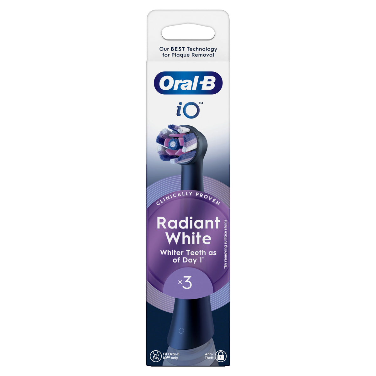 ACC. ORALB IO RADIANT WHITE NEGRO 3UD