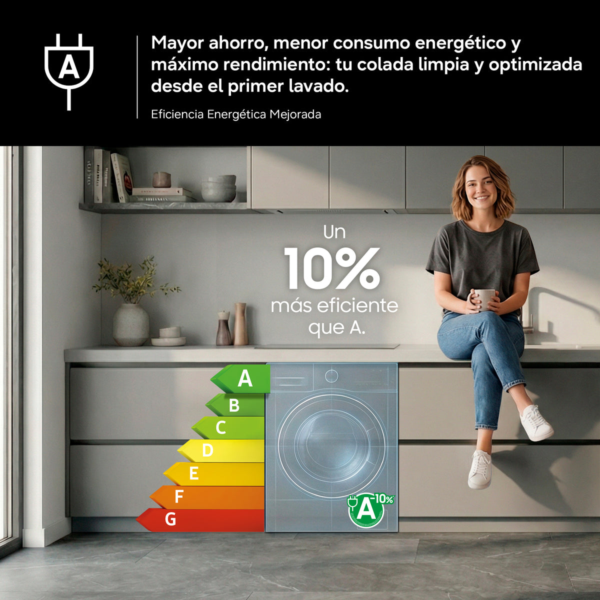 Samsung WW90DG6U85LE/U3 – AutoDose