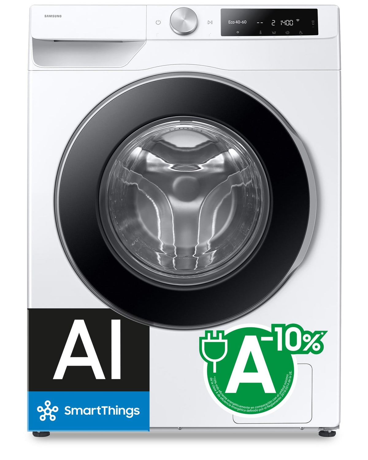 Lavadora Samsung WW90DG6U85LE/U3 9 kg 1400 rpm Blanca – imagen principal