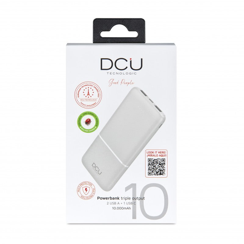 POWERBANK DCU 10K GOOD PEOPLE BLANCO