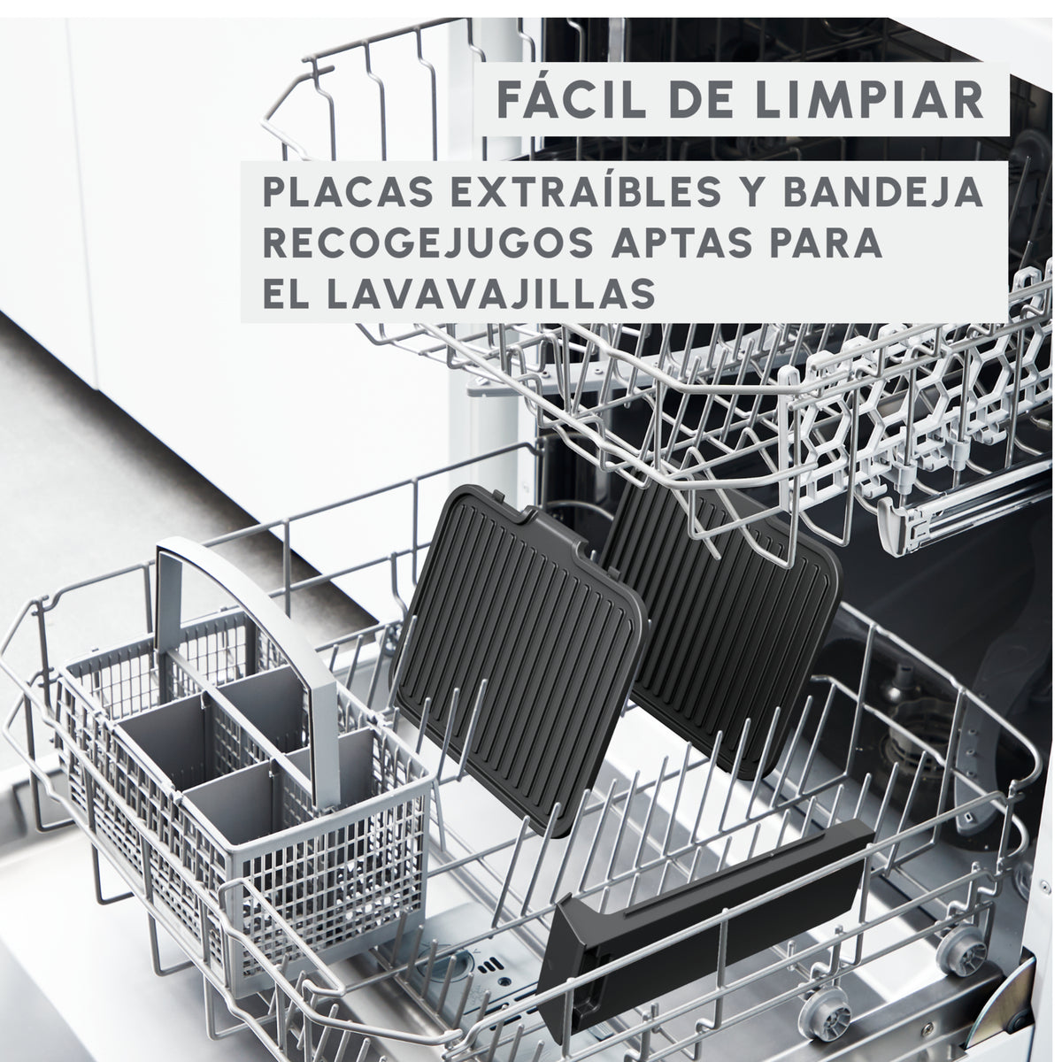 GRILL MOULINEX GI5108 3EN1 2000W 180º 30X20CM