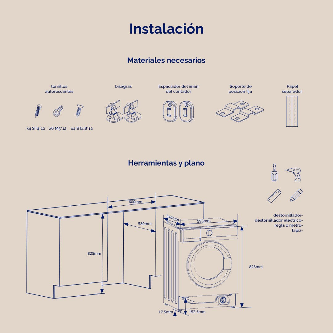 LVD. ARTICA AQUAPLUSIN8AB 8K 1400R INTEGRABLE