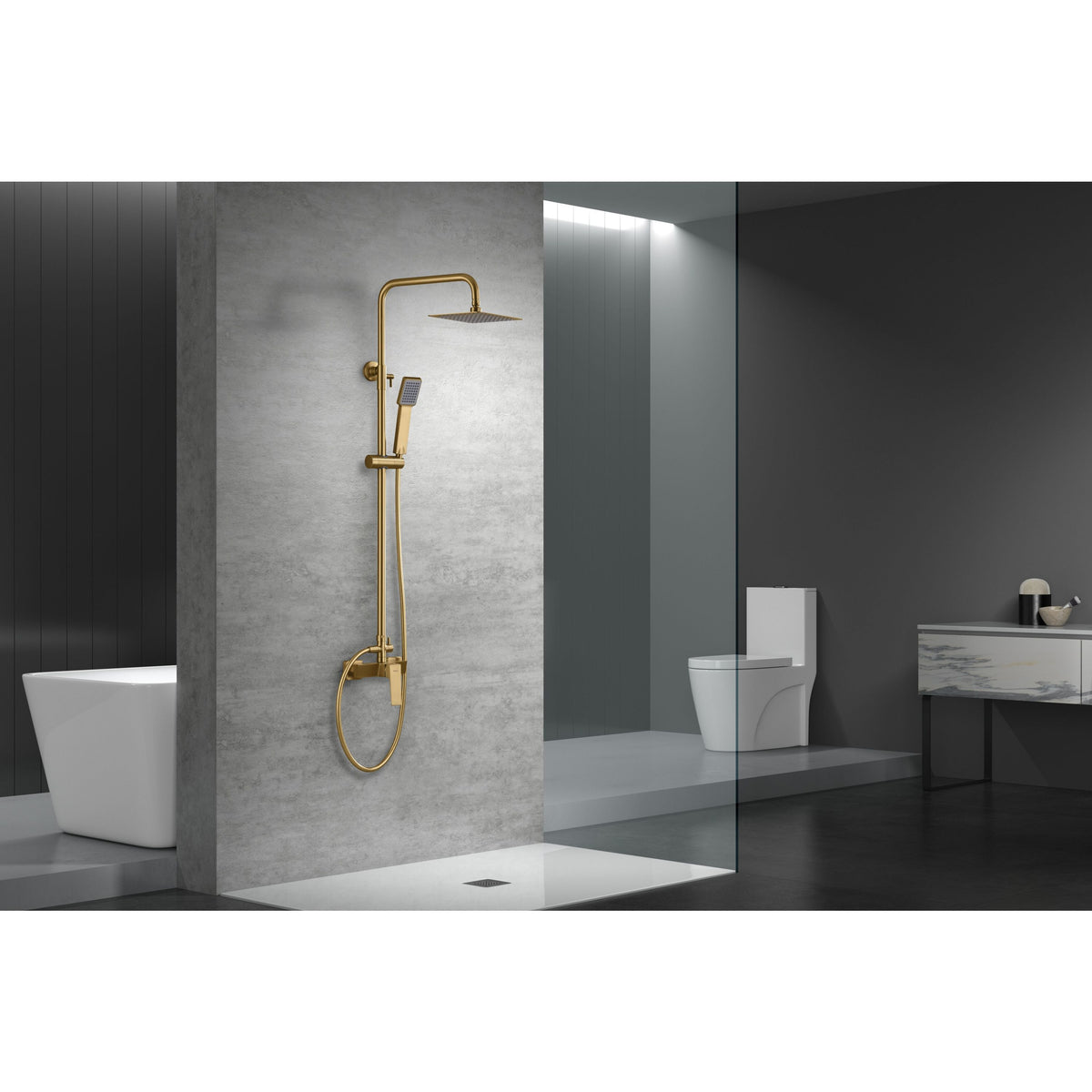GRIFO IMEX CONJ. DUCHA MM ART OC BDAR025-OC