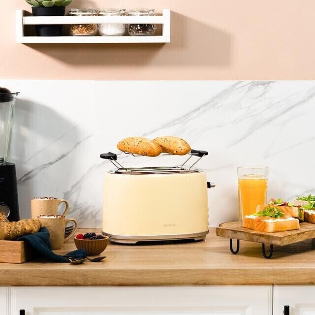 TOST. CECOTEC TOAST&TASTE 1000 BEIGE 2R CORTO 3232