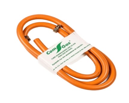 MANGUERA COMGAS 1,5M + 2 ABRAZADERAS 000121