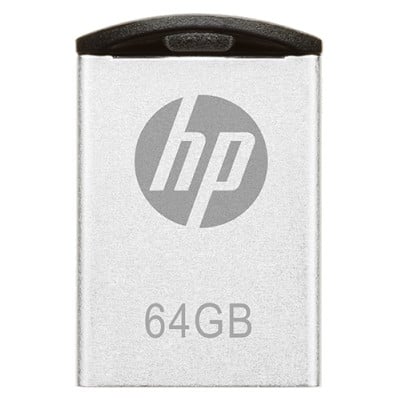 MEMORIA USB HP V222W USB 2.0 64GB PLATA