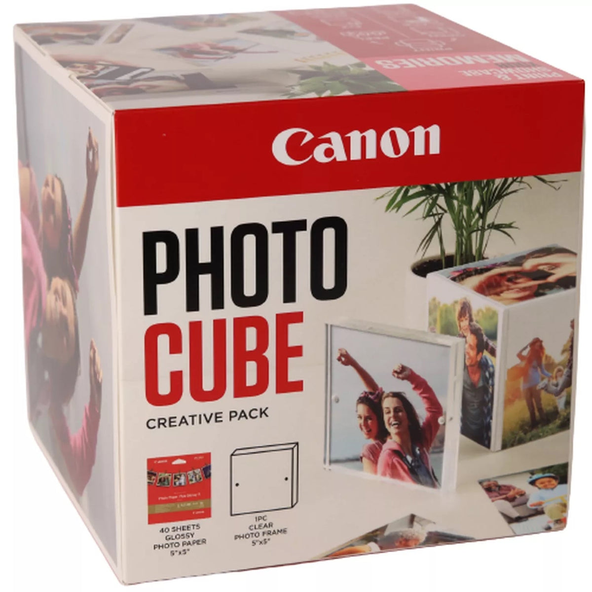 PAPEL CANON PP 201 KIT FOTOGRAFICO 5X5" 40 HOJAS