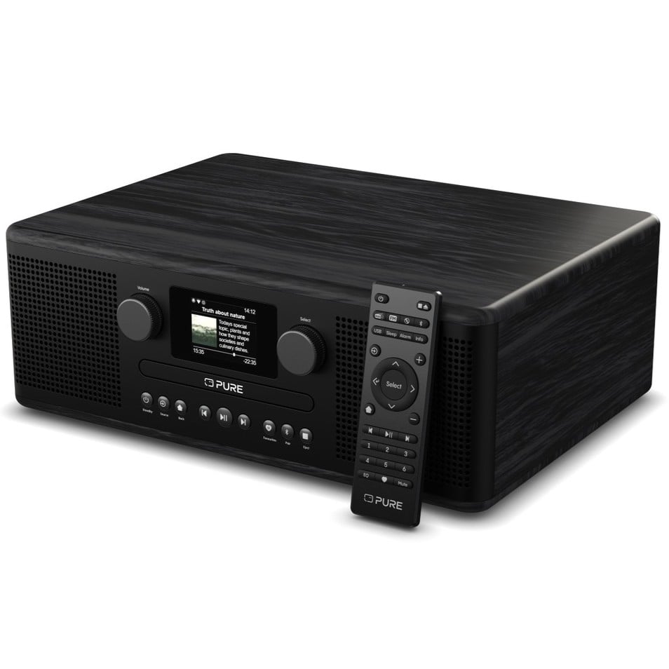 CADENA FM/INTERNET PURE CLASSIC C-D6I NEGRO CENIZA