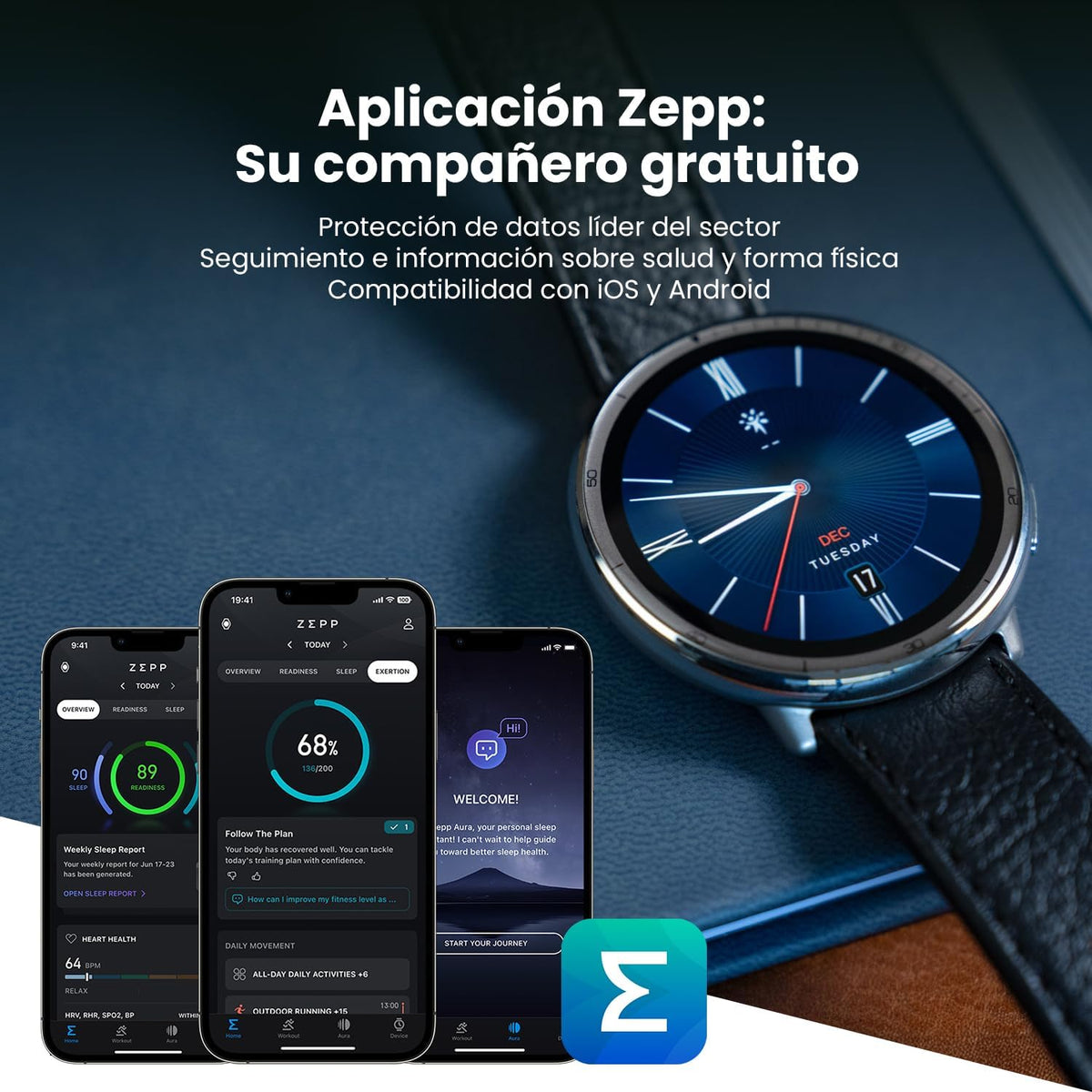 SMARTWATCH AMAZFIT ACTIVE 2R NFC PREMIUM