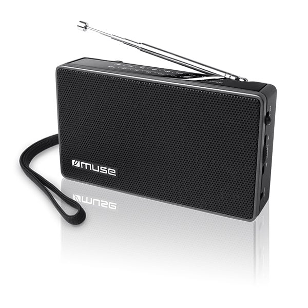 RADIO PORTATIL MUSE M-030R FM/AM NEGRO