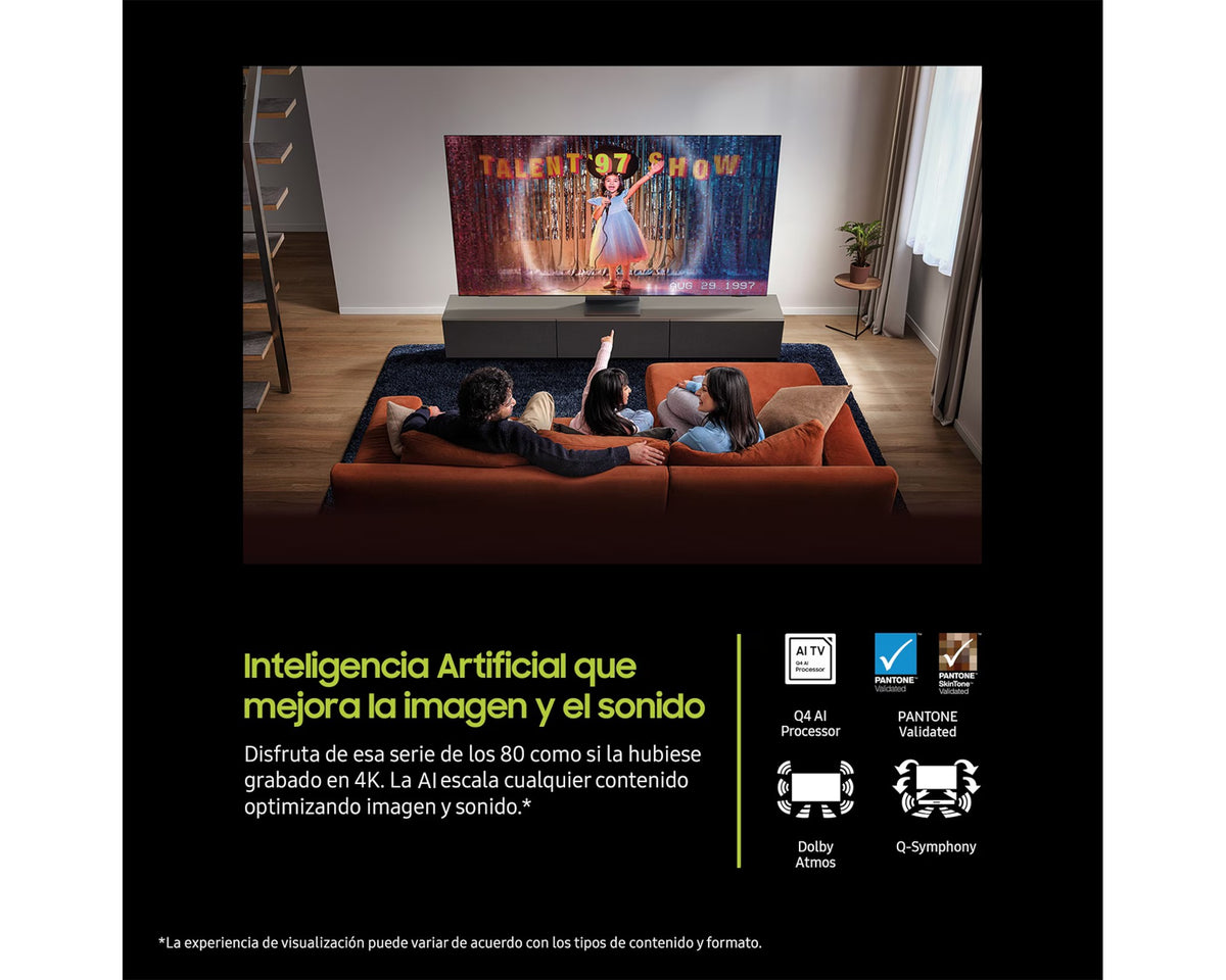 TV SAMSUNG 55" TQ55Q7F UHD QLED SMARTTV IA HDR10+