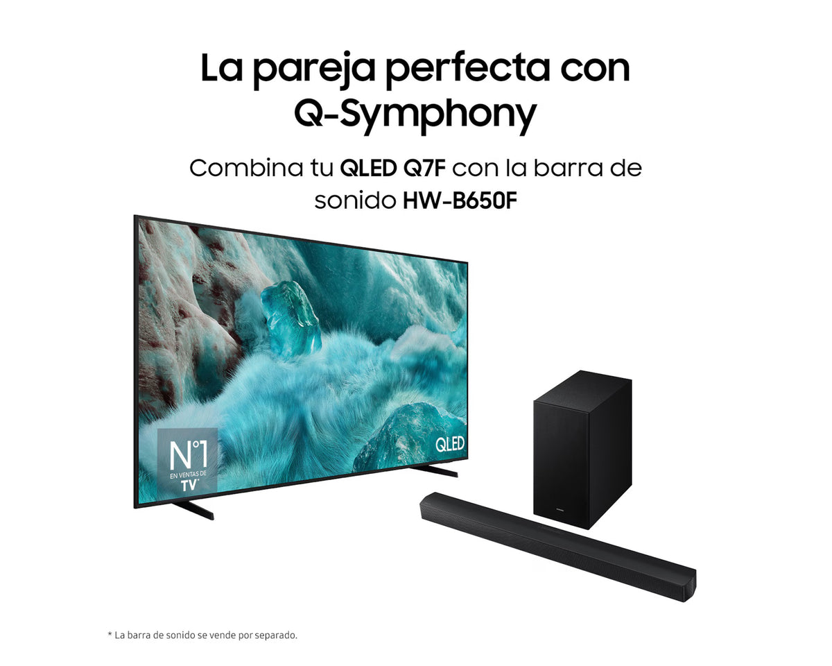 TV SAMSUNG 65" TQ65Q7F UHD QLED SMARTTV IA HDR10+