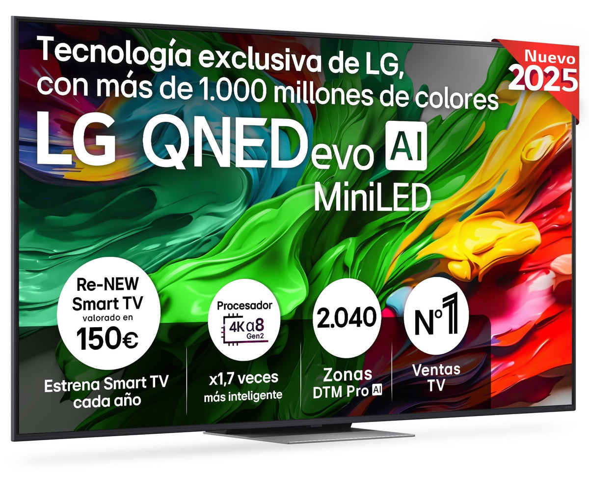 TV LG 75" 75QNED87A6B UHD QNED EVO MINILED ALFA8