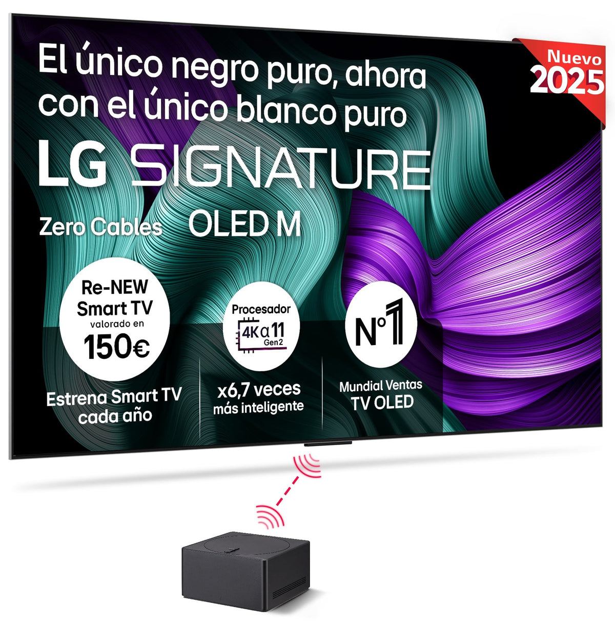 TV LG 97" 97M59LA UHD OLED EVO ALFA11 ZERO CONNECT