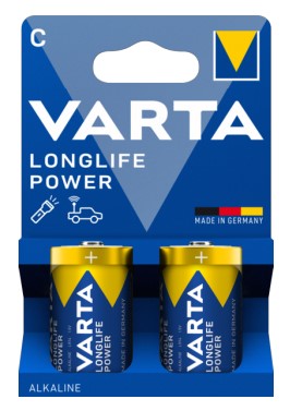 PILA VARTA LR14C ALC. LONG POWER 1 BLISTER