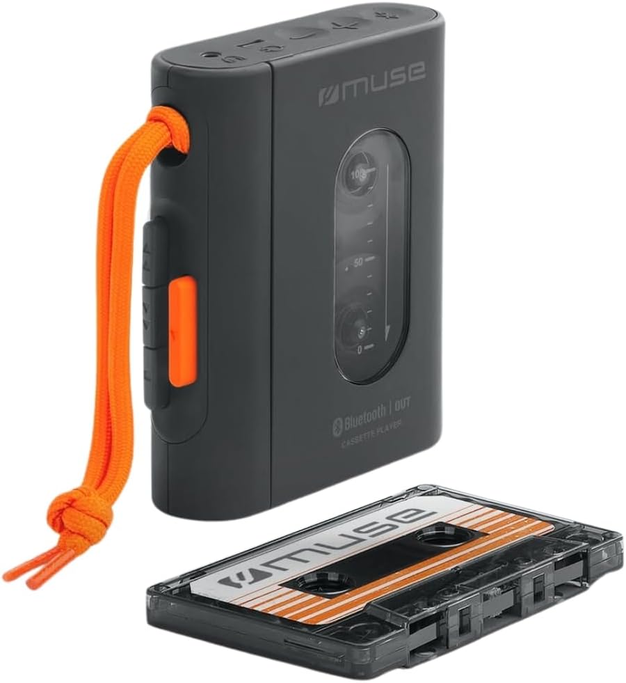 REPRODUCTOR CASSETTE PORTATIL MUSE M-132-WM NEGRO