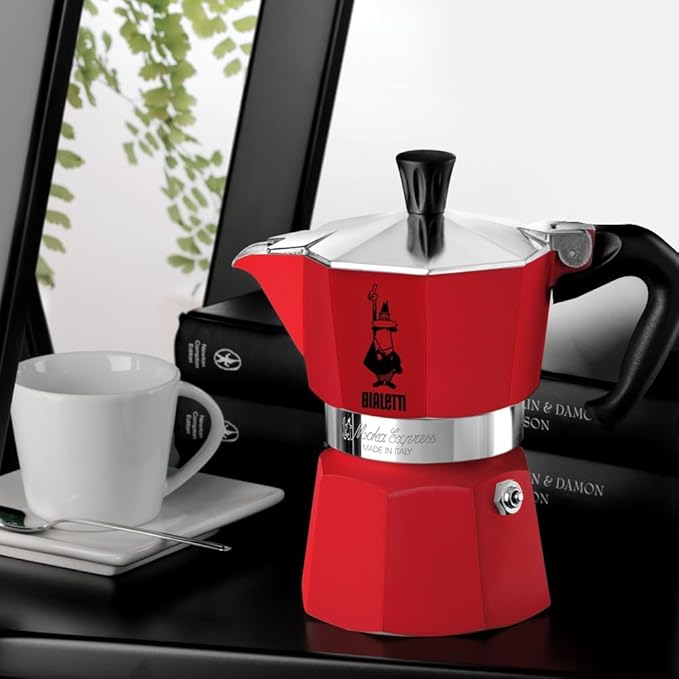 CAFET. ITALIANA BIALETTI MOKA EXPRESS RED 6T
