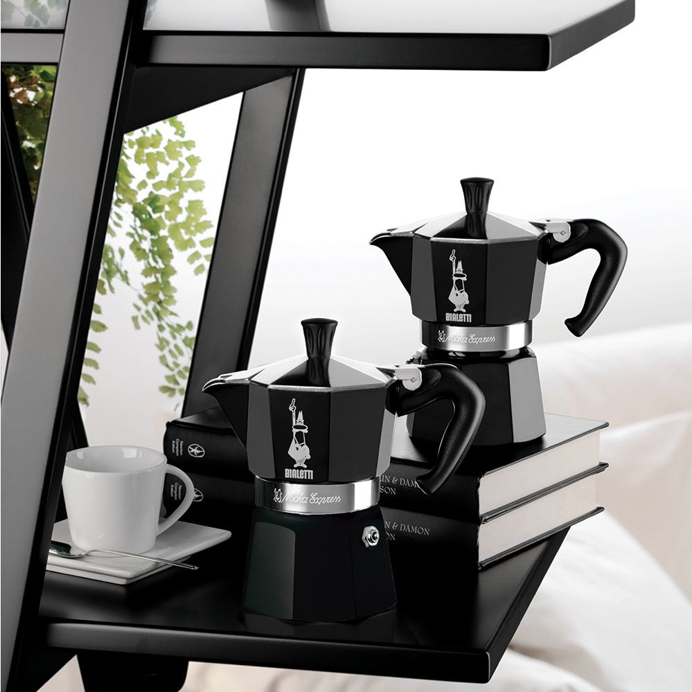 CAFET. ITALIANA BIALETTI NEW MOKA INDUC BLACK 4T